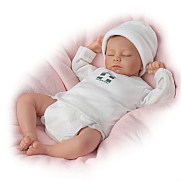 So Truly Real Ashley Breathing Lifelike Baby Doll 17" by Ashton Drake NRFB 
