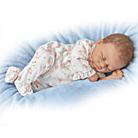 Breathing baby doll with heartbeat 2025
