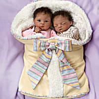 Waltraud Hanl Jada And Jayden Lifelike Twin Baby Doll Set