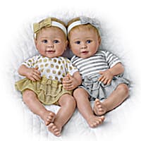 Ashton drake baby dolls twins new arrivals