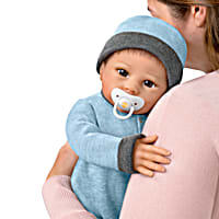 Baby doll breathes coos and has shop a heartbeat