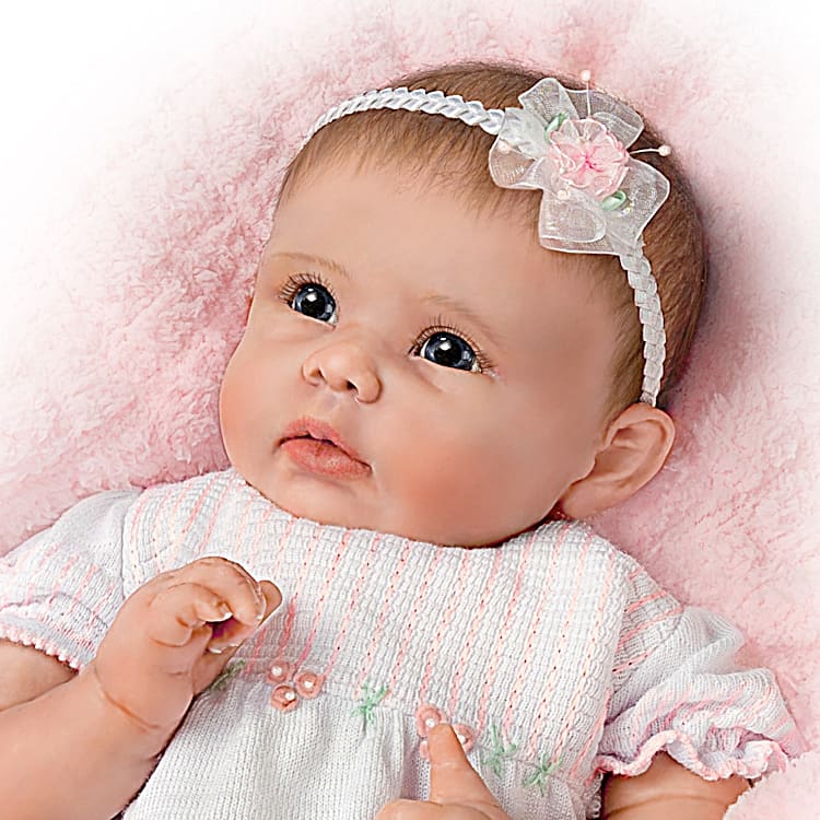 TrueTouch Authentic Silicone Little And Lovely Gabrielle Lifelike Baby Doll