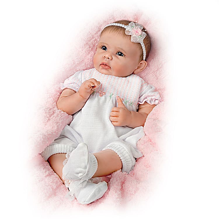 TrueTouch Authentic Silicone Little And Lovely Gabrielle Lifelike Baby Doll