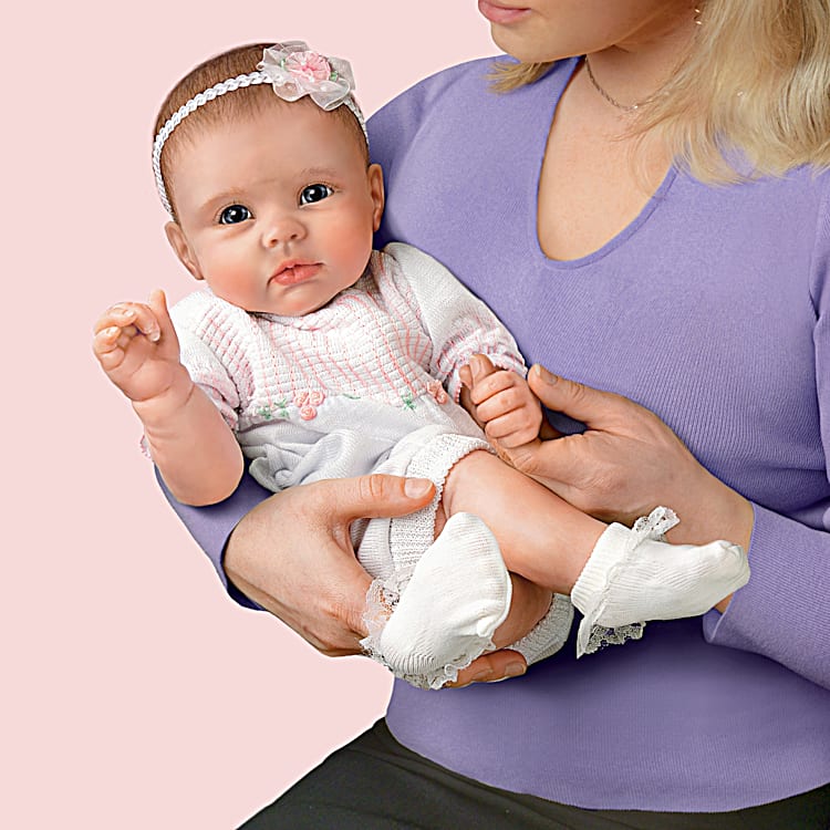 TrueTouch Authentic Silicone Little And Lovely Gabrielle Lifelike Baby Doll