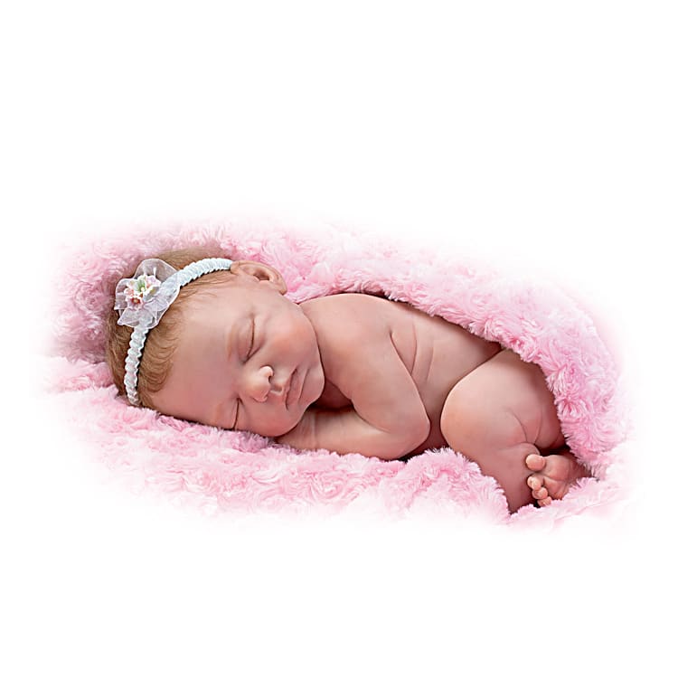 Lifelike newborn baby doll by marita winters sale