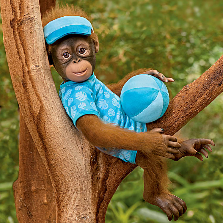 Baby hotsell monkey doll