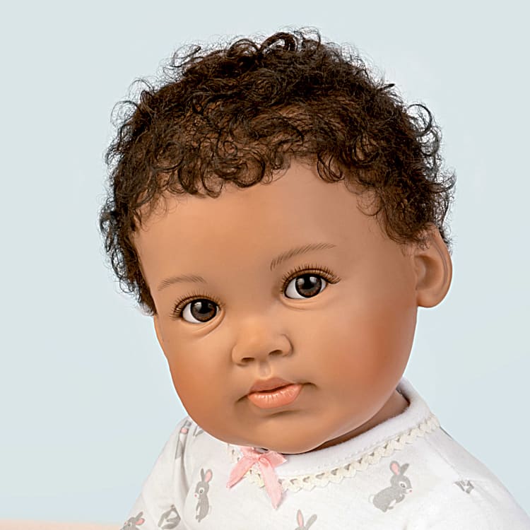 Boneca Bebê Reborn Alanna Baby Doll by Artist Ping Lau: Ashton Drake 45 cm  - Miami Outlet Importados