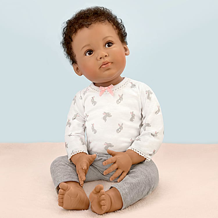 Ashton Drake 8th Annual Photo Contest Winner Paris Vinyl Baby Doll