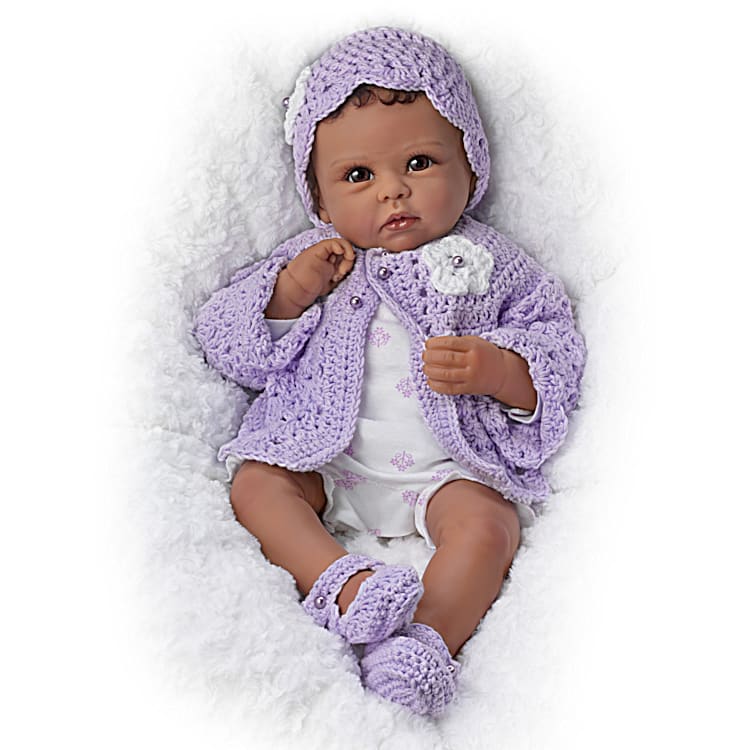 Black Doll 18 Real Looking Baby Reborn Doll Lifelike African American Baby  Doll