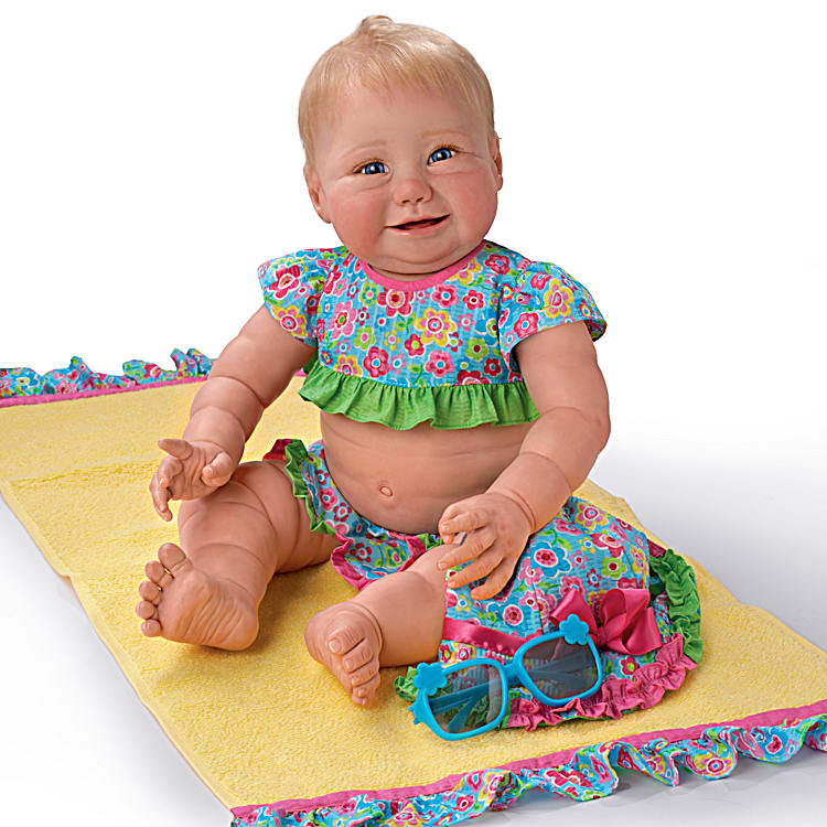 So Truly Real Beach Baby Baby Doll