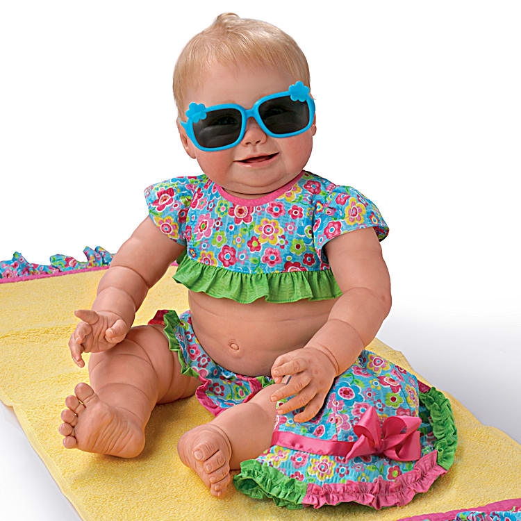 So Truly Real Beach Baby Baby Doll