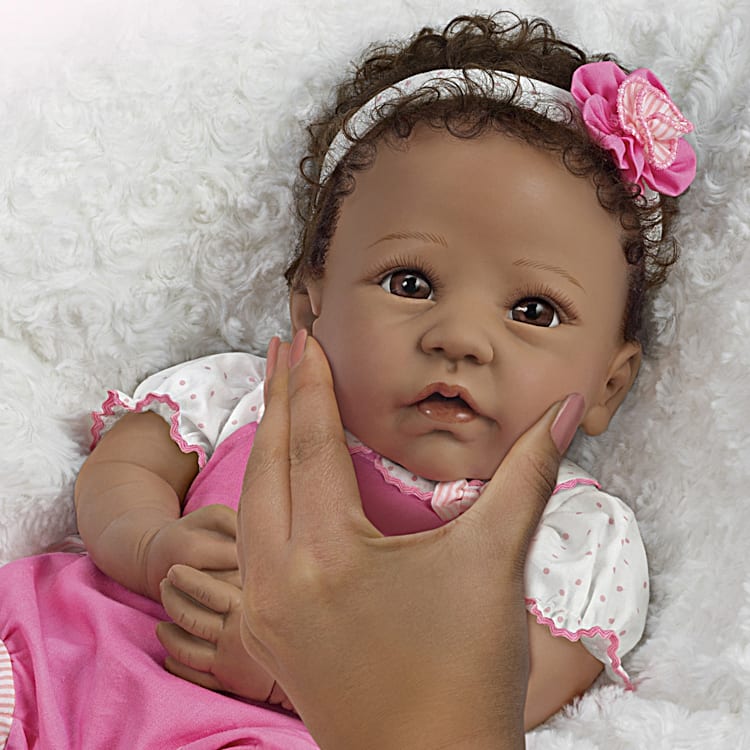Silicone newborn dolls on sale