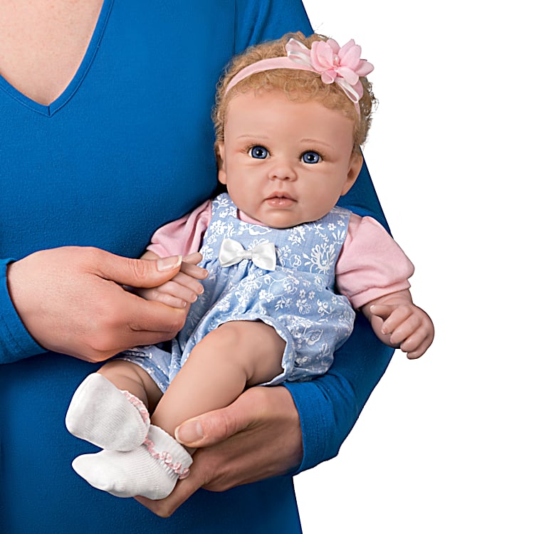 TrueTouch Authentic Silicone Little And Lovely Gabrielle Lifelike Baby Doll