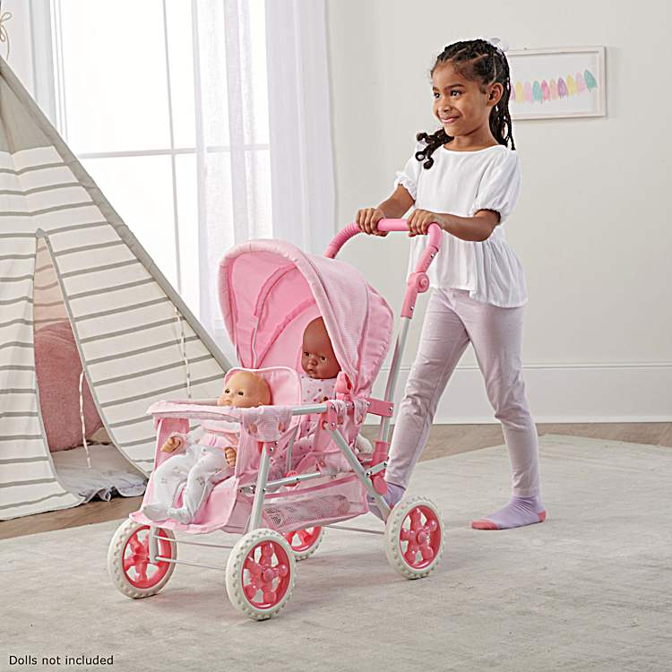 Stroller baby pink discount