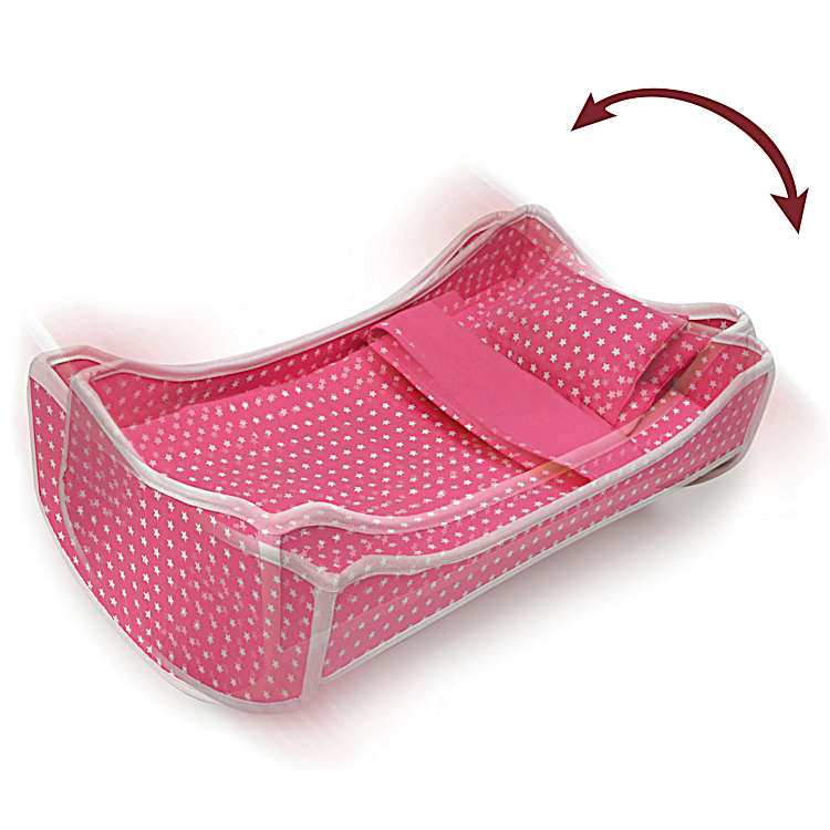 Rolling Red Trolley Doll Carrier For Kids 6 With Clear Heart Shaped Window And Fits Dolls Up To 18