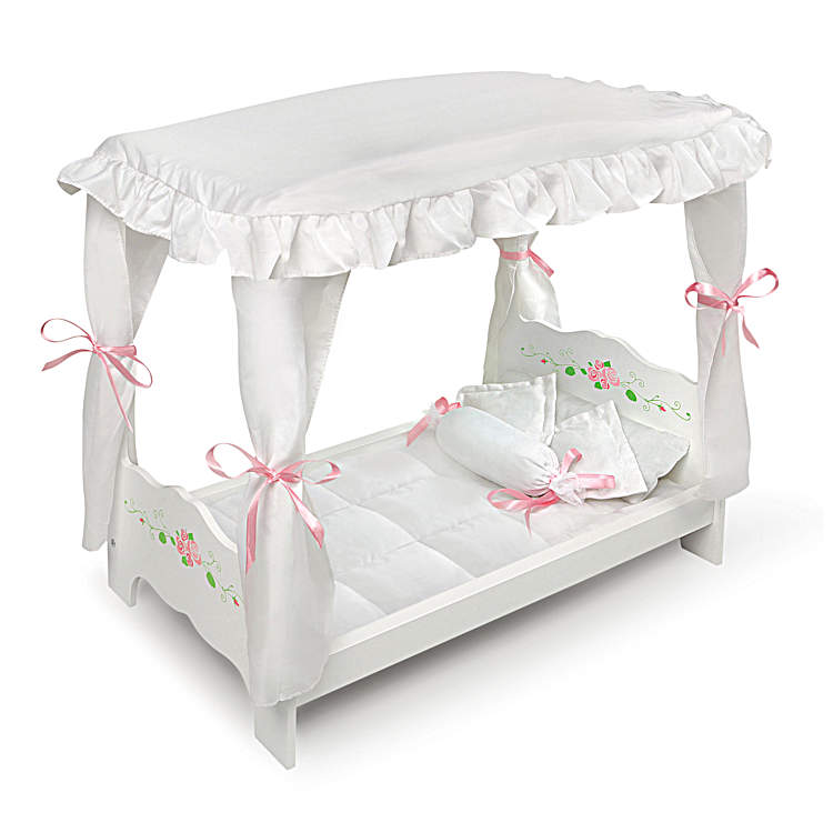 Baby doll canopy bed 2025