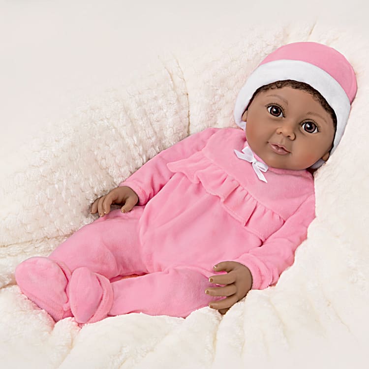 So Truly Real Hazels Warming Cuddles Realistic Baby Doll Featuring 2  Built-In Warming Pads That Heat Up At Touch Of A Button For 10 Minutes