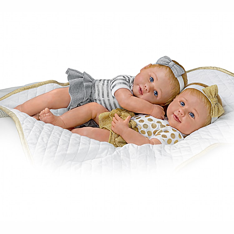Ashton drake twin new arrivals monkeys