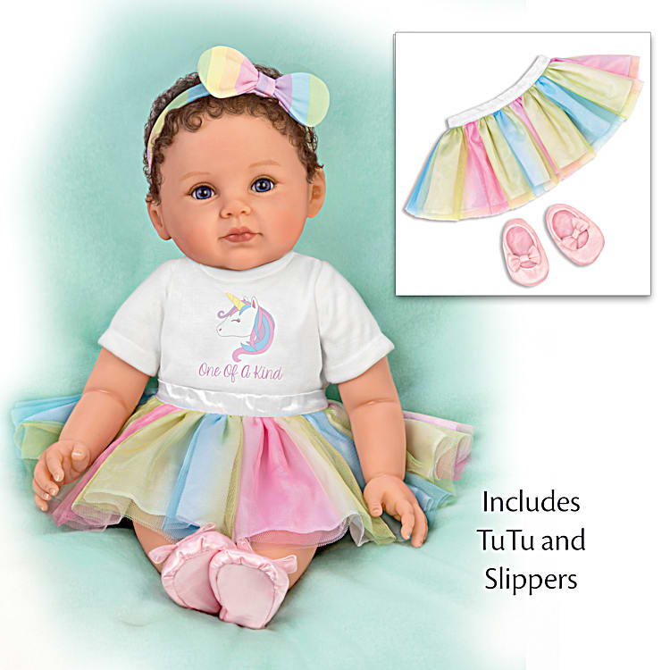 One Of A Kind Katherine Lifelike Baby Doll And Accessory Set With