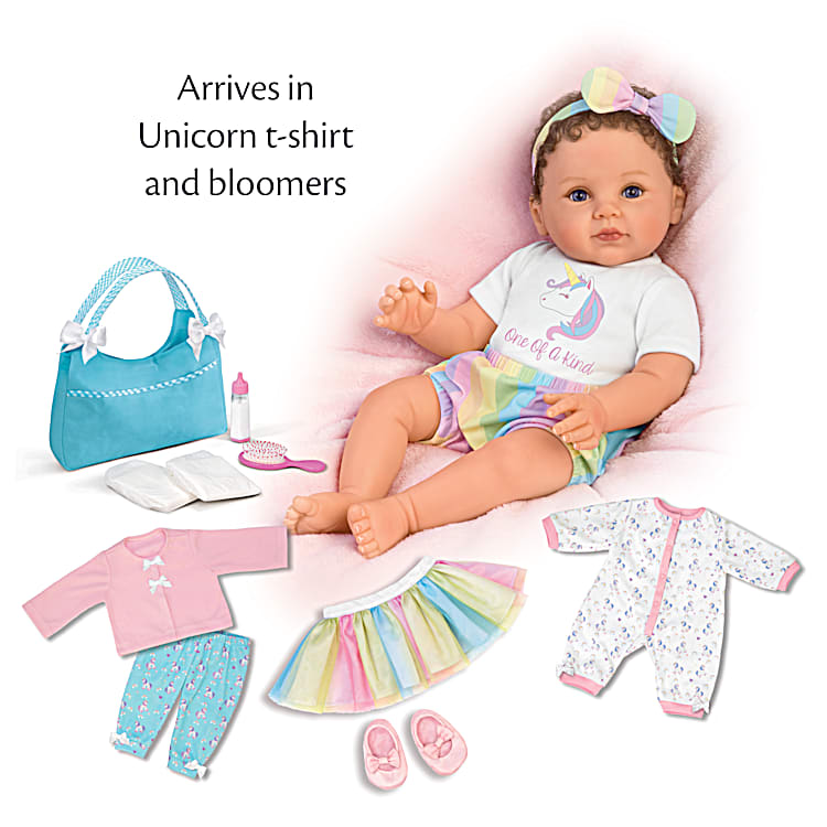 One Of A Kind Katherine Lifelike Baby Doll And Accessory Set With