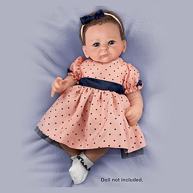 Perfect Party Dress Baby Doll Accessory Set