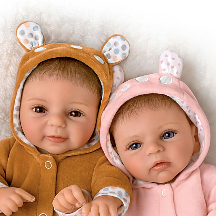 So Truly Real Sherry Rawn Oh Deer The Twins Are Here Vinyl Baby