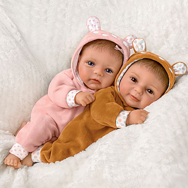 Ashton drake twin baby dolls best sale