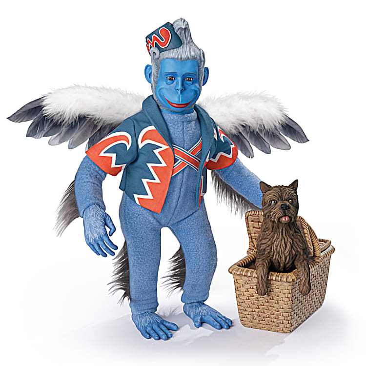 WINGED MONKEY With TOTO Portrait Figure Set