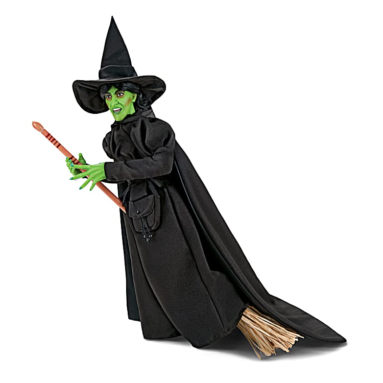 Wizard of oz wicked witch doll sales