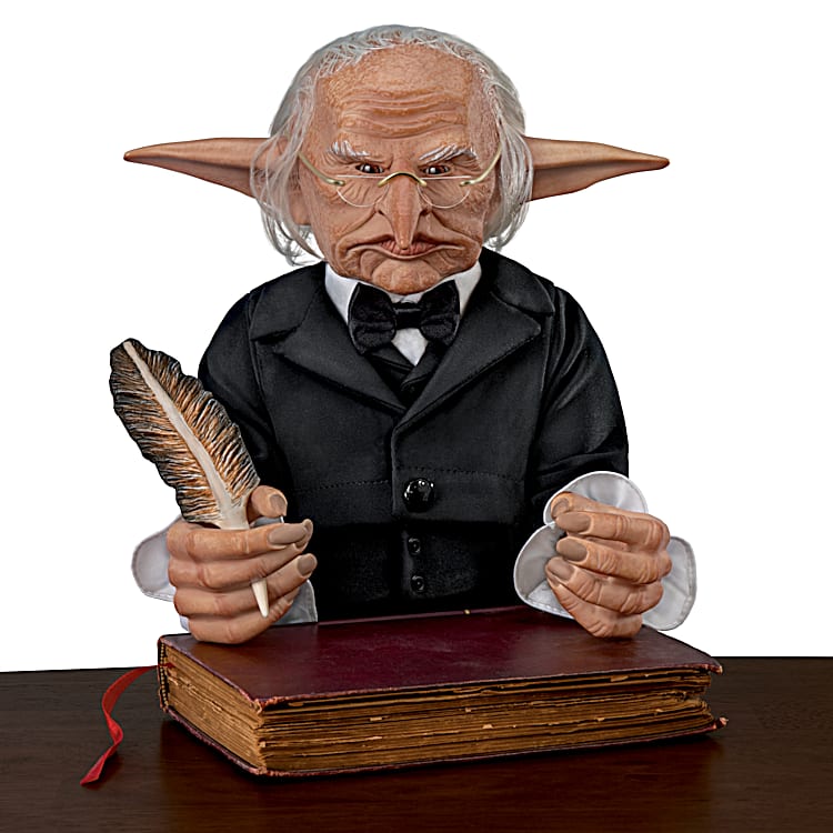 HARRY POTTER GRINGOTTS Bank Head Goblin Portrait Figure