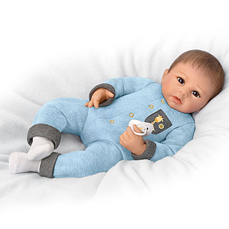 Baby doll breathes coos and has a heartbeat clearance