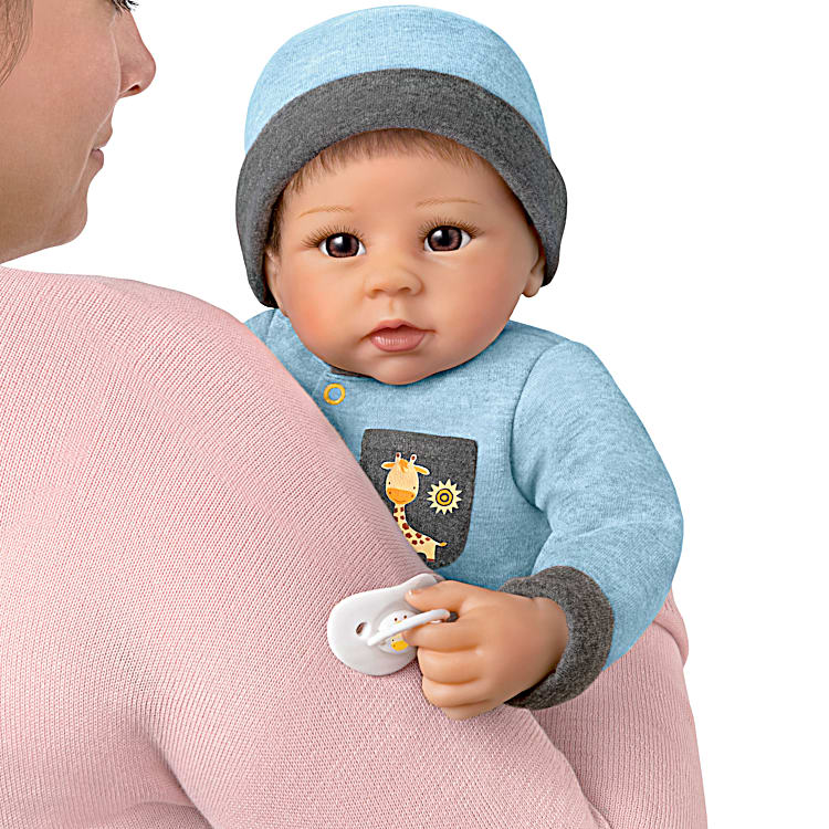 So Truly Real Oliver Touch Activated Vinyl Baby Doll By Artist