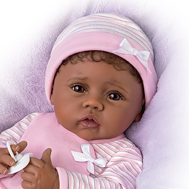 Ashton drake african american reborn cheap dolls