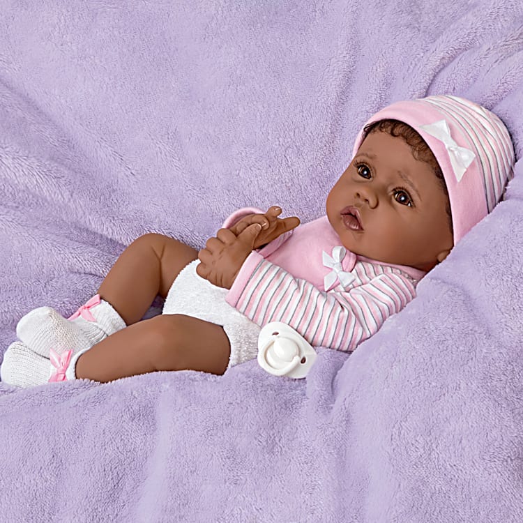 Ashton drake african hot sale american reborn dolls