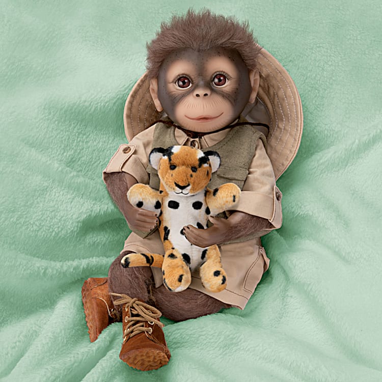 Milo The Safari Monkey Doll