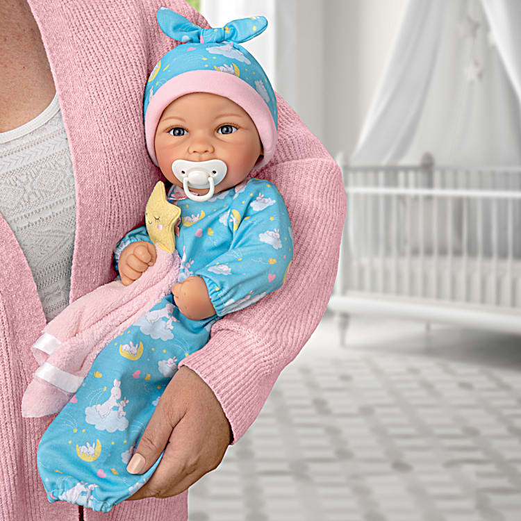 So Truly Real Ready For Bed Rylee Lifelike Baby Doll Featuring A