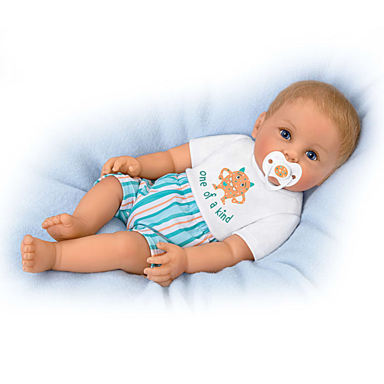 So Truly Real One-Of-A-Kind Cody Vinyl Baby Doll By Artist Ping