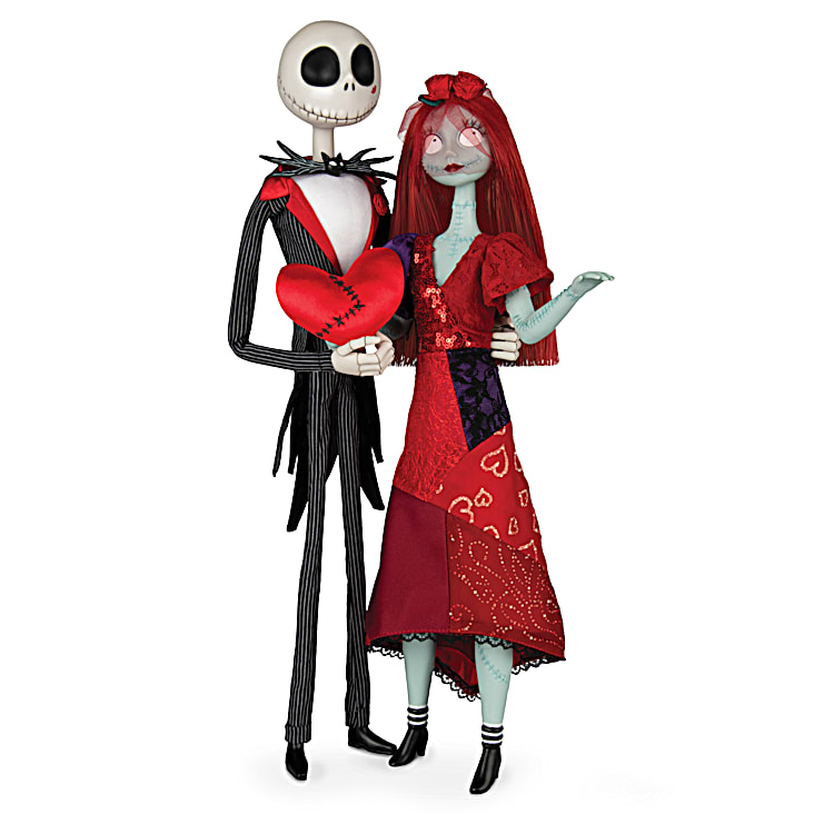 Jack and sally hot sale dolls disney store
