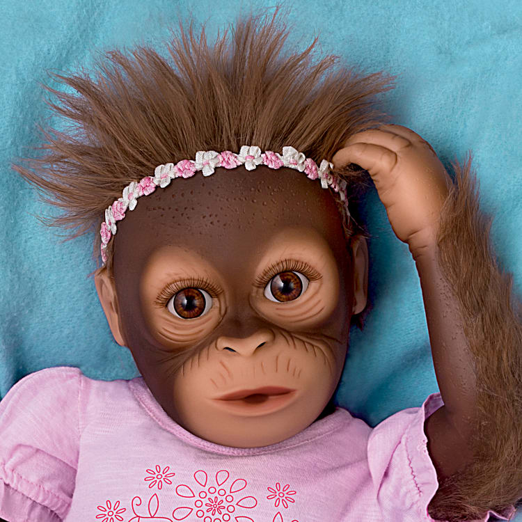 Reborn baby hot sale monkey dolls