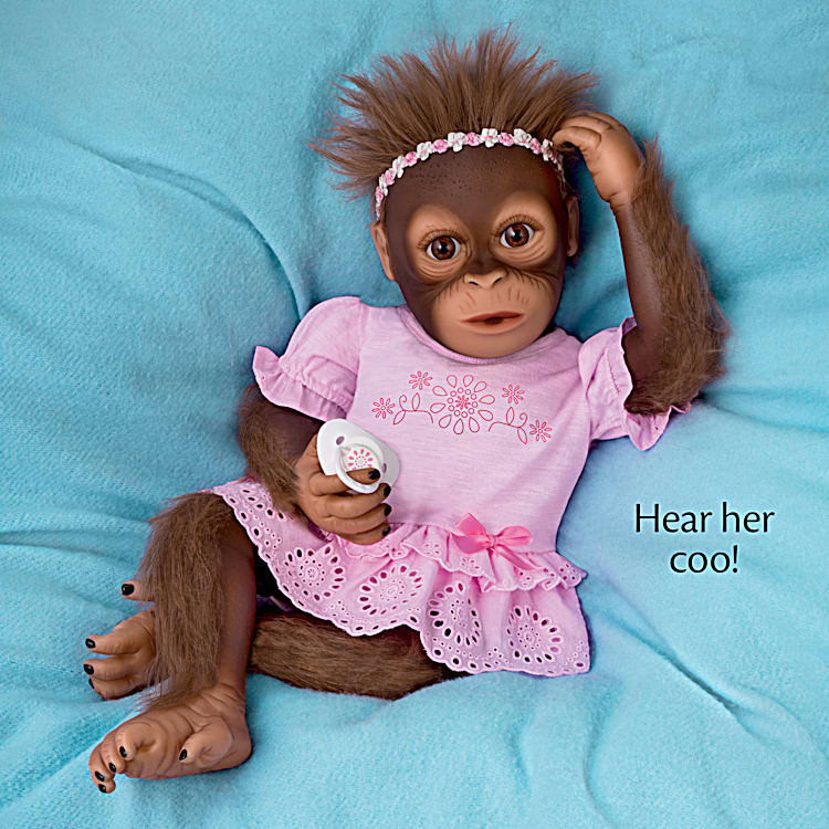 Little best sale monkey doll