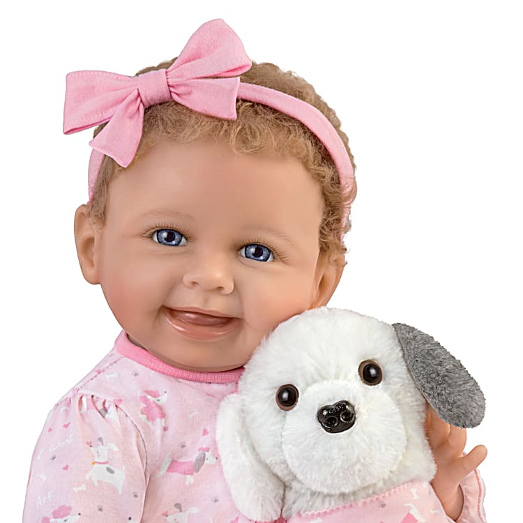 So Truly Real Laylas Puppy Love Vinyl Baby Doll And Plush Puppy