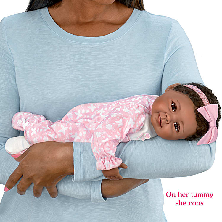 So Truly Real Hazels Warming Cuddles Realistic Baby Doll Featuring 2  Built-In Warming Pads That Heat Up At Touch Of A Button For 10 Minutes