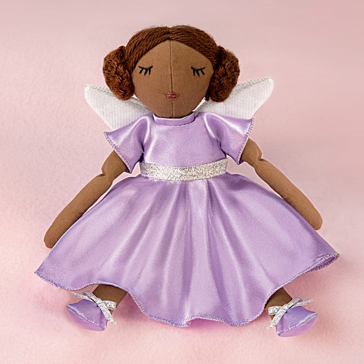 Doll with purple dress hotsell