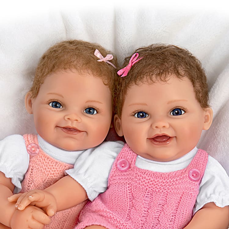 TWINS! Reborn  Newborn baby dolls, Real baby dolls, Reborn baby dolls twins