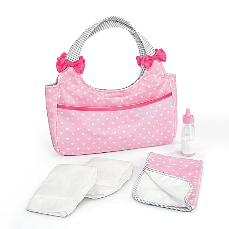 Baby pink diaper bag best sale