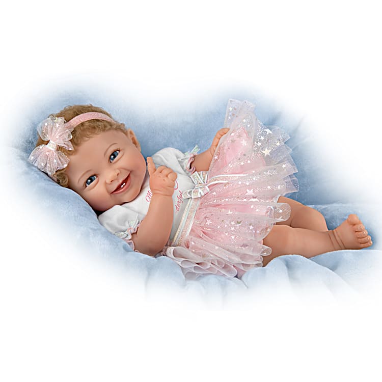 ★フライズ Ashton Drake Doll ~★新品 未開封品☆ So Truly Real Singing In The Rain Realistic Baby Doll That