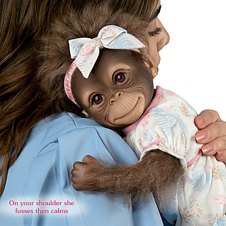 Bradford exchange monkey dolls new arrivals