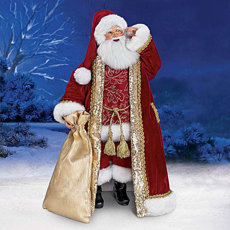 Santa stuffed toy on sale