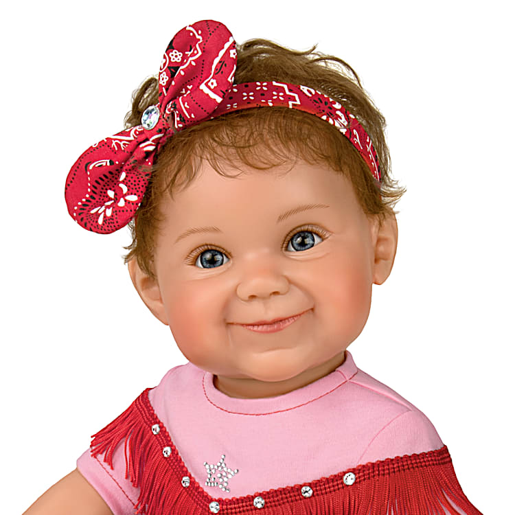 Boneca Bebê Reborn Alanna Baby Doll by Artist Ping Lau: Ashton Drake 45 cm  - Miami Outlet Importados