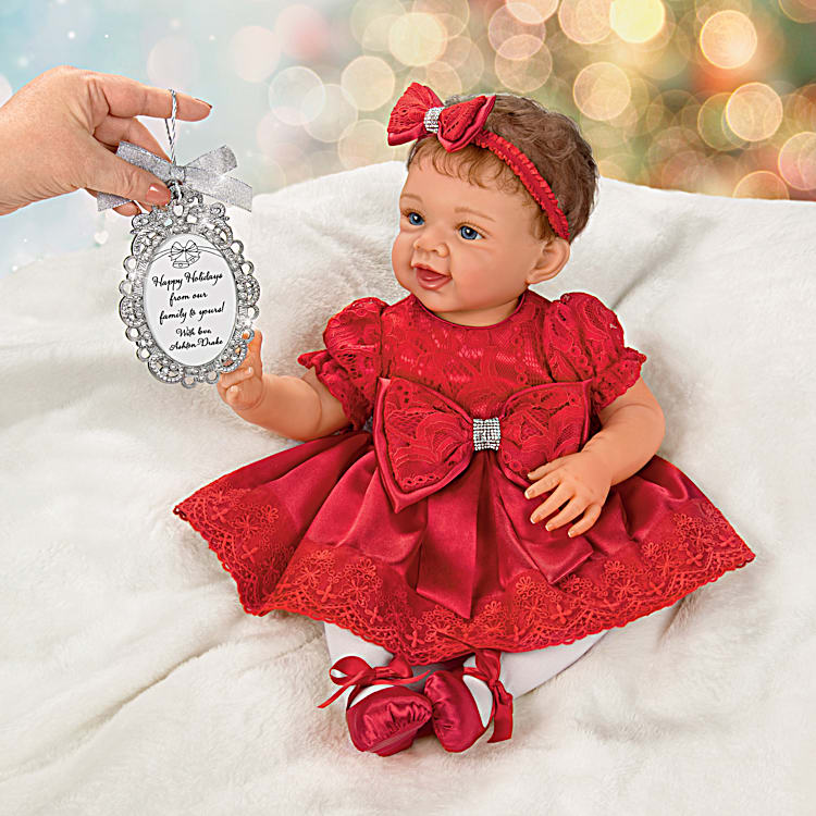Baby first christmas shop dress